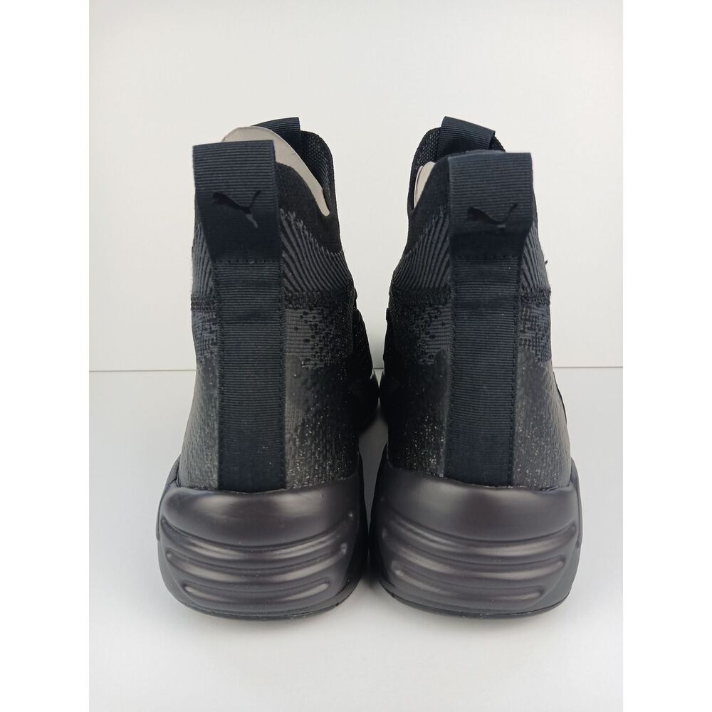 Puma  Blaze of Glory Knit Mid Neme Phantom Black Sneakers 388814-01 Men's Sz 11 - Picture 11 of 16